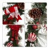 6 ft Christmas Decorations Multi-Color Christmas Garland with Pine Cones, Antlers & Ornaments - Artificial Pine Greenery - 4 of 4