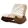 CAVINAS Accent Chair Glider Rocking Chair Upholstery Rocking Chair with Solid Wood Frame Reading Chair - 4 of 4