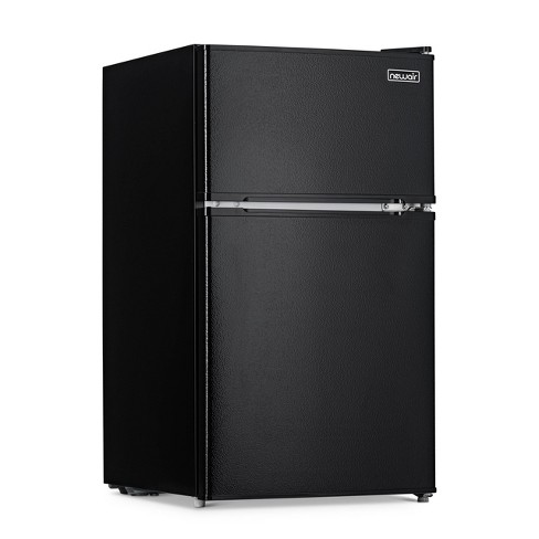 Newair 3.1 Cu. Ft. Compact Mini Refrigerator with Freezer, Can Dispenser,  Crisper Drawer, and Energy Star Certified in Black