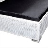 vidaXL Patio Furniture Set Set of 8 White, Black - 4 of 4