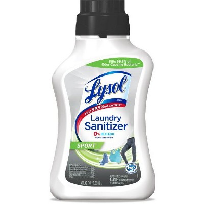 Lysol Laundry Sanitizer Sport 0% Bleach – 41oz