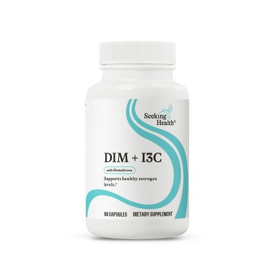 Seeking Health DIM + I3C with PQQ, 60 Vegetarian Capsules