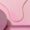 Pure Collection by Ross-Simons 1.5mm 14kt Yellow Gold Twisted Rope-Chain Necklace - 4 of 4