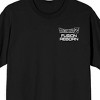 Dragon Ball Z Fusion Reborn Poster Art Crew Neck Short Sleeve Black T-shirt - 2 of 4