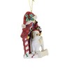 Kurt S. Adler 4.0 Inch Dog In Dog House Christmas Tree Ornament , Christmas Bone (1PC) - 2 of 3