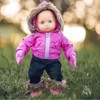 The Queen's Treasures 15 Inch Baby Doll Clothes Complete Pink Snow Suit - 3 of 4