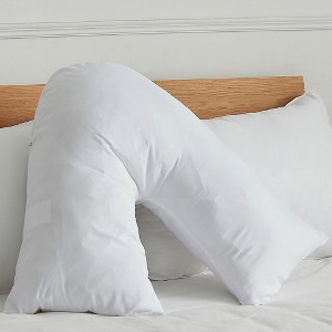 Cheer Collection Extra Replacement Cover - White (Pillowcase Only) - 1 of 4