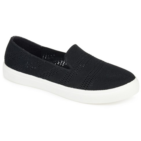 Women's Millie Twin Gore Slip-On Sneakers - A New Day™ Black 5