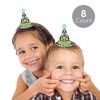 Big Dot of Happiness Blue Monkey Boy - Mini Cone Baby Shower or Birthday Party Hats - Small Little Party Hats - Set of 8 - 2 of 4