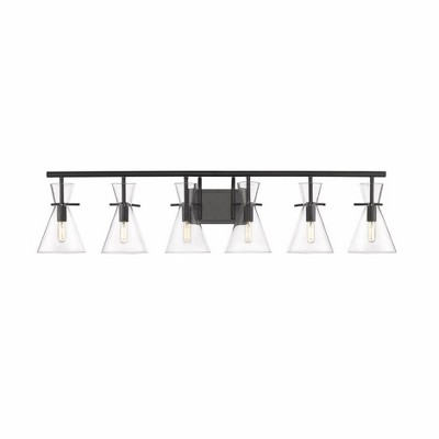 Innovations Lighting Colden 6 - Light Vanity in  Matte Black