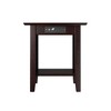 AFI Furnishings Nantucket End Table Set of 2 with Charger ES - 4 of 4