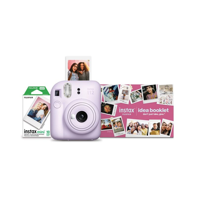 Fujifilm Instax Mini 12 Bundle - Purple : Target Fujifilm Instax Mini 12 Bundle - Purple