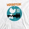 Men's Woodstock Bird In A Circle Pull-Over Hoodie - 2 of 4