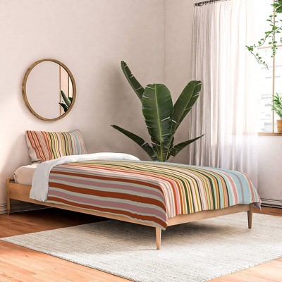 Magical Stripes Polyester Comforter & Sham Set - Deny Designs