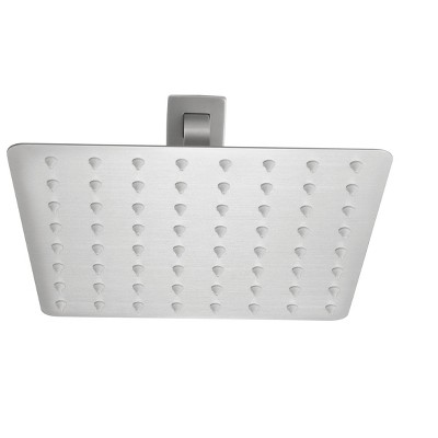 Okak High Pressure Shower Head with Self-Clean Nozzles, Rainfall Shower Head with 304 Stainless Steel Frame, Rain Shower Head for Home, Brushed Nickel