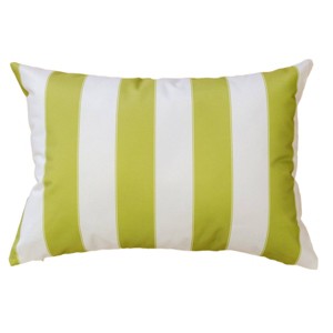 Yukimo 20" Horizon Stripe Pillow - Outdoor & Indoor Decorative Pillow with 100% Solarium Polyester Cover - 1 of 4