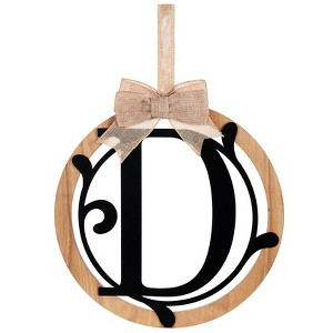 The Lakeside Collection Monogram Hangings - D - 1 of 1