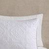 Sapphtopaz Oversized Reversible Queen Comforter Set Medallion Quilting Technique Quilt Set Bedspread 1 Quilt, 2 Pillow Shams, Machine Washable - 3 of 4