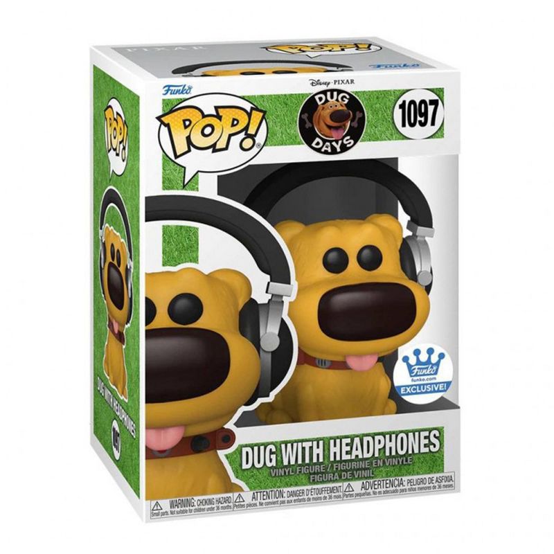 Funko Disney Dug Days Funko POP | Dug with Headphones, 3 of 4