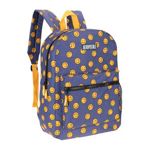 Aeropostale 16.5" Small Backpack for Girls Boys, Back-To-School Essentials Bags with Front Zip Pocket Side Mesh Pocket - 1 of 4