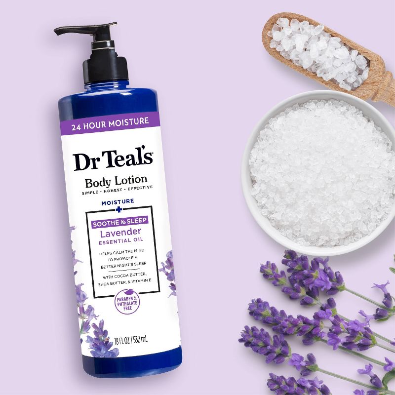 Dr Teal&#39;s Soothing Lavender Body Lotion - 18 fl oz, 6 of 11