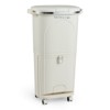 Costway 10 Gallon Kitchen Trash Can with Lid, 2 Removable Buckets, Step Pedal & Wheels - 2 of 2