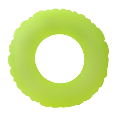 Pool Central 30" Inflatable 1-Person Swimming Pool Inner Tube Ring Float - Yellow