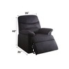 Woven Fabric Motion Recliner Chair with Pillow-Top Arms - 2 of 4
