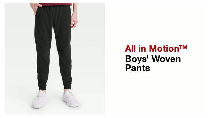 Boys' Woven Pants - All In Motion™, 2 of 5, play video