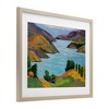 Stupell Industries Akaroa Sound Landscape Framed Print Under Glass - 2 of 4