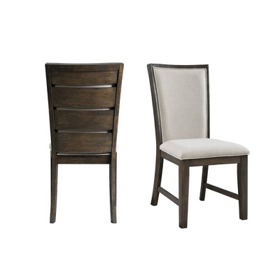 Jasper Slat Back Side Chair Set Toasted Walnut - Picket House Furnishings