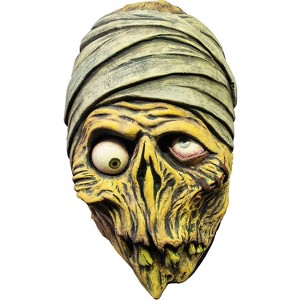 Trick or Treat Studios Toxictoons Mummy Monster Plastic Molded Face Mask - Green - 1 of 1