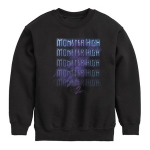 Boys' - Mattel - Monster High 2 The Movie Graphic Long Sleeve Fleece Sweatshirt - 1 of 4