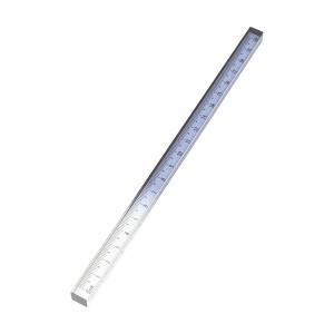 Unique Bargains Ruler Square Ruler 20cm +/-5% Accuracy Acrylic Gradient 7.87"x0.39"x0.39" 1 Pcs - 1 of 4