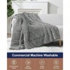 15 Lbs Dual Sided Fluffy Heavy Weighted Blankets for Adults - No Bunching with Double Layers of Soft Inner Lining 60x 80, 15 Pounds - 3 of 4