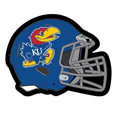Evergreen Ultra-Thin Edgelight LED Wall Decor, Helmet, University of Kansas- 19.5 x 15 Inches Made In USA