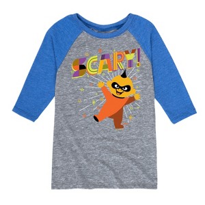 Boys' - Disney - The Incredibles Halloween Raglan Graphic T-Shirt - 1 of 3