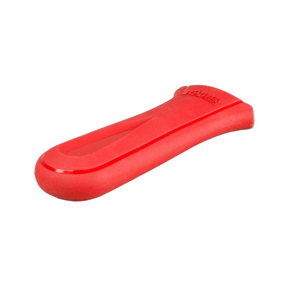 Photos - Cookware Lid Lodge Deluxe Hot Handle Holder Red: Silicone Pan Handle Cover for Cast Iron Cookware, Dishwasher-Safe 