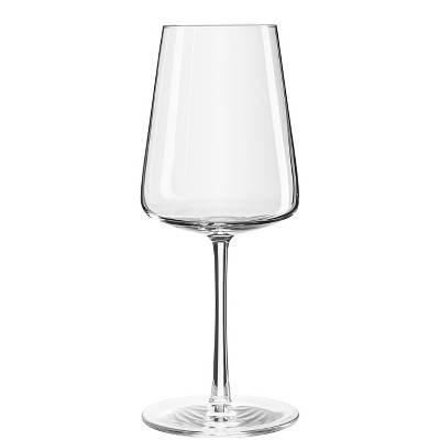 Power 13.5 oz Clear Crystal White Wine Glass Set