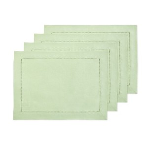 Solino Home Linen Classic Hemstitch Placemats - 1 of 4