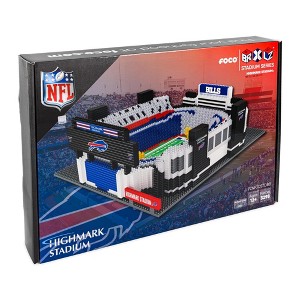 Forever Collectibles Buffalo Bills NFL FOCO BRXLZ Highmark Stadium Standard Size Building Block Set - 1 of 2