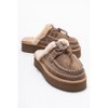 Yalina - Sand Genuine Leather Platform Moccasin Slipper (Women) | Forever & Always Shoes - 2 of 4