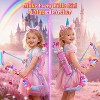 Unicorn Archery Toy Set with Magic Light-Up Bow and 8 Pink Suction Arrows for Girls Ages 3-12 - 2 of 4