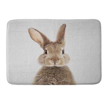 Deny Designs Gal Design Rabbit Memory Foam Bath Mat