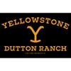 Men's Yellowstone Small Yellow Pocket Dutton Ranch Brand T-Shirt - 2 of 4