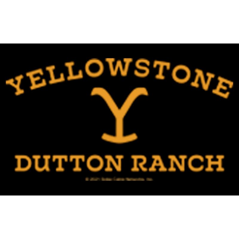 Men's Yellowstone Small Yellow Pocket Dutton Ranch Brand T-Shirt, 2 of 6