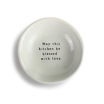 DEMDACO Kitchen Blessings Bowl 6 x 6 - White