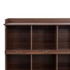 PAGED Modern Bookshelf 9 Cubby Display Book Shelves with Pegboard and Drawer for Living Room, Study Room - 4 of 4
