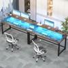 Aheaplus Computer Desk with Charging Station - 2 of 4