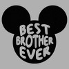 Boy's Mickey & Friends Best Brother Ever Mouse Ears T-Shirt - 2 of 4